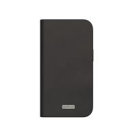 Moshi Overture MagSafe - Skórzane etui 3w1 z klapką iPhone 15 Plus (Midnight Black)