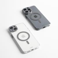 Moshi iGlaze MagSafe - Etui iPhone 15 (Meteorite Gray)