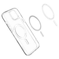 Spigen Ultra Hybrid Mag MagSafe - Etui do iPhone 15 Plus (Biały)
