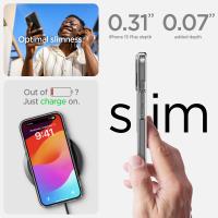 Spigen Ultra Hybrid Mag MagSafe - Etui do iPhone 15 Plus (Czarny)