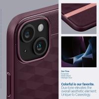 Spigen Caseology Parallax Mag MagSafe - Etui do iPhone 15 (Burgundy)
