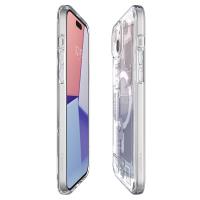 Spigen Ultra Hybrid Mag MagSafe - Etui do iPhone 15 Plus (Zero One White)