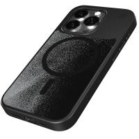 STM Relax Sand MagSafe - Etui antystresowe iPhone 15 (Black / Grey)