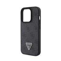 Guess Crossbody 4G Metal Logo - Etui iPhone 15 Pro (czarny)