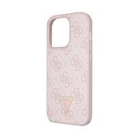 Guess Crossbody 4G Metal Logo - Etui iPhone 15 Pro Max (różowy)