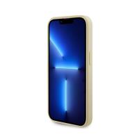 Guess Saffiano MagSafe - Etui iPhone 15 Pro Max (złoty)