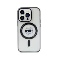 Karl Lagerfeld IML Choupette Head MagSafe - Etui iPhone 15 Pro Max (przezroczysty)