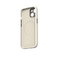 Moshi Napa MagSafe - Skórzane etui iPhone 15 (Eggnog White)