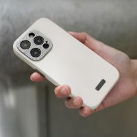 Moshi Napa MagSafe - Skórzane etui iPhone 15 (Eggnog White)