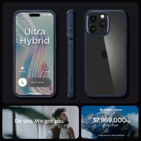 Spigen Ultra Hybrid - Etui do iPhone 15 Pro Max (Granatowy)