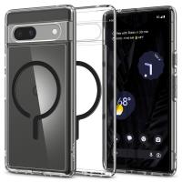 Spigen Ultra Hybrid OneTap Ring MagSafe - Etui do Google Pixel 7A (Czarny)