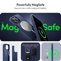 Spigen Cyrill Kajuk Mag MagSafe - Etui do iPhone 15 Pro (Navy)
