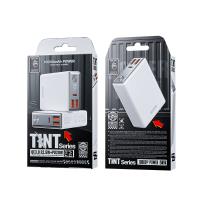 WEKOME WP-27 Tint Series - Power bank 10000 mAh Super Fast Charging USB-C PD 20W + 2x USB-A QC3.0 22.5W (Biały)