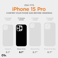 Case-Mate Tough Grip Plus D3O MagSafe - Etui iPhone 15 Pro (Smoke/Black)