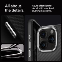 Spigen Enzo Aramid Mag MagSafe - Etui iPhone 15 Pro (Czarny)