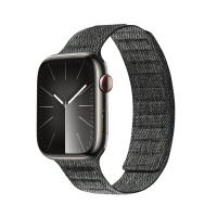 Crong Melange - Pasek magnetyczny do Apple Watch 42/44/45/49 mm (czarny melanż)