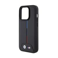 BMW Quilted Tricolor - Etui iPhone 15 Pro Max (czarny)