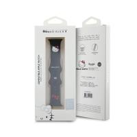 Hello Kitty Silicone Kitty Head - Pasek do Apple Watch 38/40/41 mm (czarny)