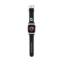 Karl Lagerfeld 3D Rubber Karl Head NFT - Pasek do Apple Watch 42/44/45/49 mm (czarny)