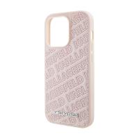 Karl Lagerfeld Quilted K Pattern - Etui iPhone 15 Pro Max (różowy)