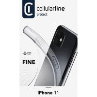 Cellularline Fine - Etui iPhone 11 (przezroczysty)