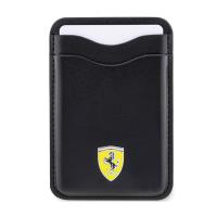 Ferrari Wallet Cardslot MagSafe Leather 2023 - Portfel magnetyczny (czarny)
