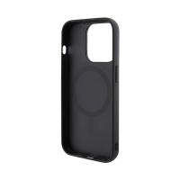 Guess GCube Stripes MagSafe - Etui iPhone 15 Pro (czarny)