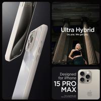 Spigen Ultra Hybrid - Etui do iPhone 15 Pro (Natural Titanium)