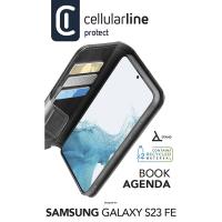 Cellularline Book Agenda - Etui Samsung Galaxy S23 FE (czarny)
