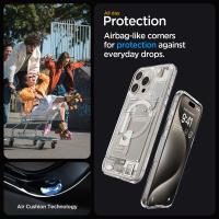 Spigen Ultra Hybrid Mag MagSafe - Etui do iPhone 15 Pro (Zero One Natural Titanium)