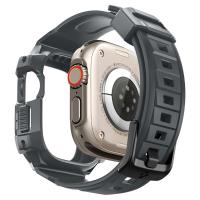 Spigen Rugged Armor Pro - Pasek z obudową do Apple Watch Ultra 49 mm (Dark Grey)