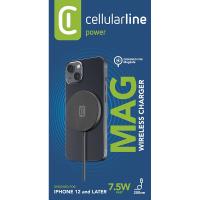 Cellularline Mag Wireless Charger - Ładowarka bezprzewodowa indukcyjna MagSafe (czarny)