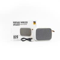 WEKOME D20 - Przenośny bezprzewodowy głośnik Bluetooth V5.0 (Biały)