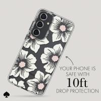 Kate Spade New York Protective Case - Etui Samsung Galaxy S24+ (Hollyhock Cream)