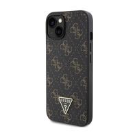 Guess 4G Triangle Metal Logo - Etui iPhone 14 (czarny)