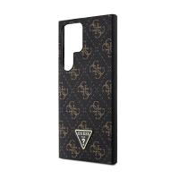 Guess 4G Triangle Metal Logo - Etui Samsung Galaxy S24 Ultra (czarny)