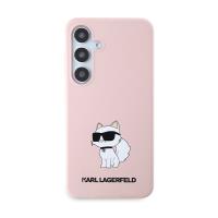 Karl Lagerfeld Silicone Choupette - Etui Samsung Galaxy S24 (różowy)