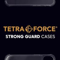 Cellularline Tetra Force Strong Guard - Etui Samsung Galaxy S24 Ultra z powłoką MICROBAN (przezroczysty)