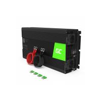 Green Cell - Przetwornica napięcia Inwerter 12V na 230V 1500W/3000W Czysta sinusoida