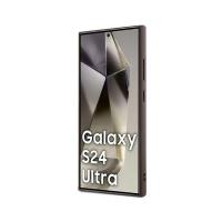 Guess 4G Metal Gold Logo - Etui Samsung Galaxy S24 Ultra (brązowy)