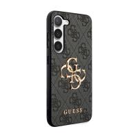 Guess 4G Big Metal Logo - Etui Samsung Galaxy S24+ (czarny)