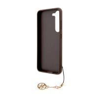 Guess 4G Charms Collection - Etui Samsung Galaxy S24 (brązowy)