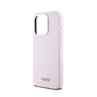 DKNY Liquid Silicone Small Metal Logo MagSafe - Etui iPhone 14 Pro (różowy)