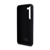 Karl Lagerfeld Silicone Ikonik Metal Pin - Etui Samsung Galaxy S24 (czarny)