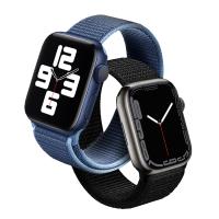 Crong Nylon - Pasek sportowy do Apple Watch 38/40/41/42 mm (Ocean Blue)