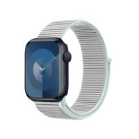 Crong Nylon - Pasek sportowy do Apple Watch 38/40/41/42 mm (Pastel Grey)