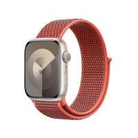 Crong Nylon - Pasek sportowy do Apple Watch 38/40/41 mm (Sunny Apricot)