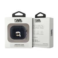 Karl Lagerfeld Monogram Karl Head - Etui AirPods 3 (czarny)