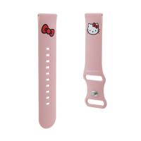 Hello Kitty Silicone Kitty Head - Pasek uniwersalny do smartwatcha 22 mm (różowy)