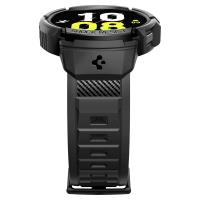 Spigen Rugged Armor Pro - Pasek + etui do Samsung Galaxy Watch 6 40 mm (Czarny)